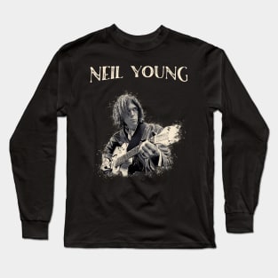 Neil Young Long Sleeve T-Shirt